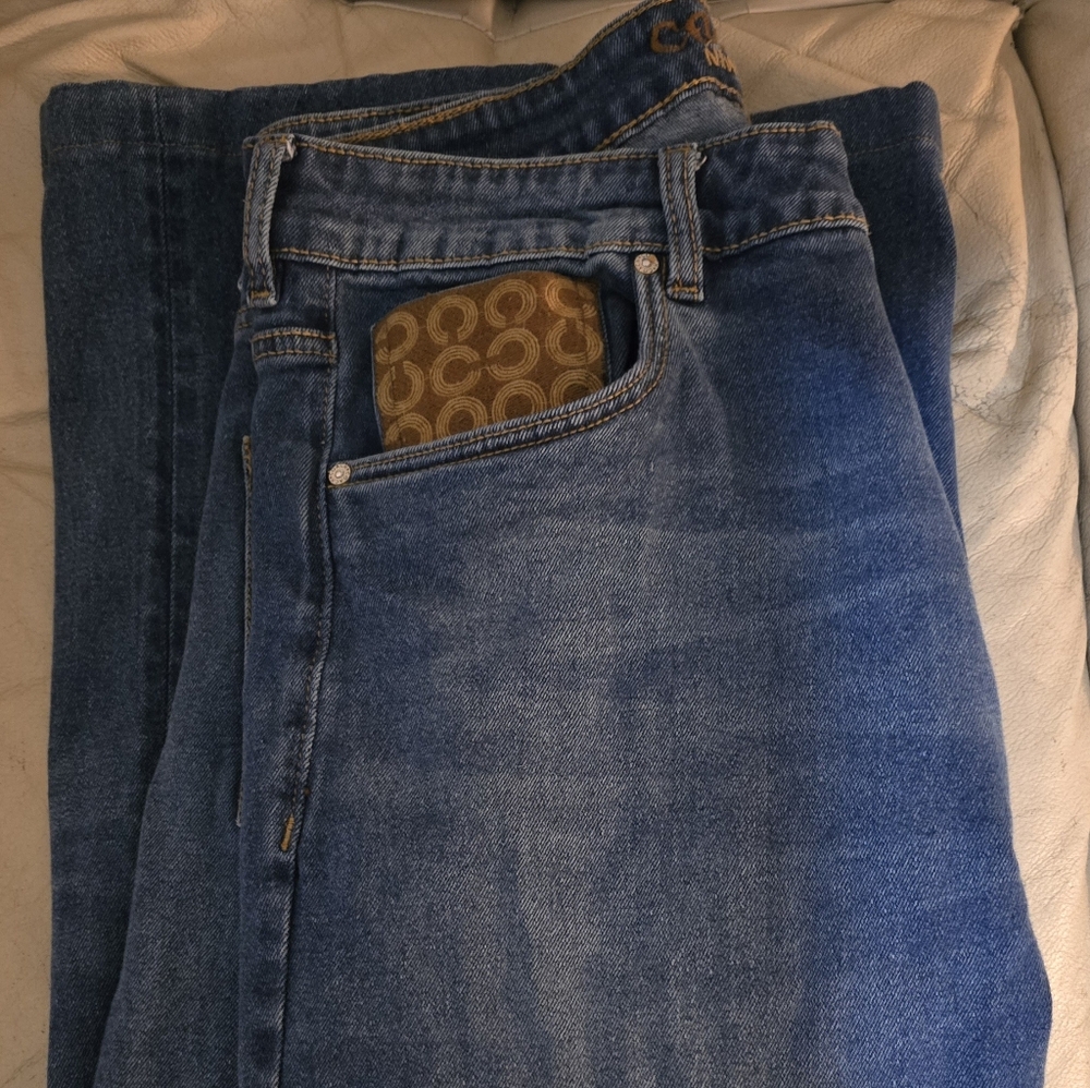 Coach Blue Jeans size 36x32